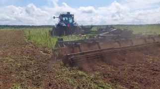 БДП-10-430 по заросшим парам