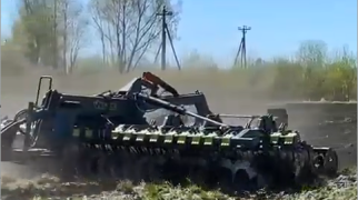 Предпосевная обработка при помощи БДП-6-620