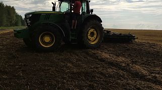 БДП-7 работает по стерне зерновых